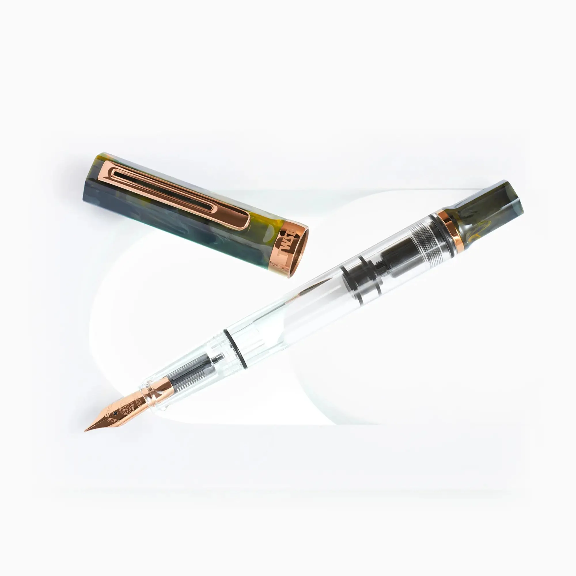 TWSBI Eco Serpentine and bronze fountain pen - Image 2