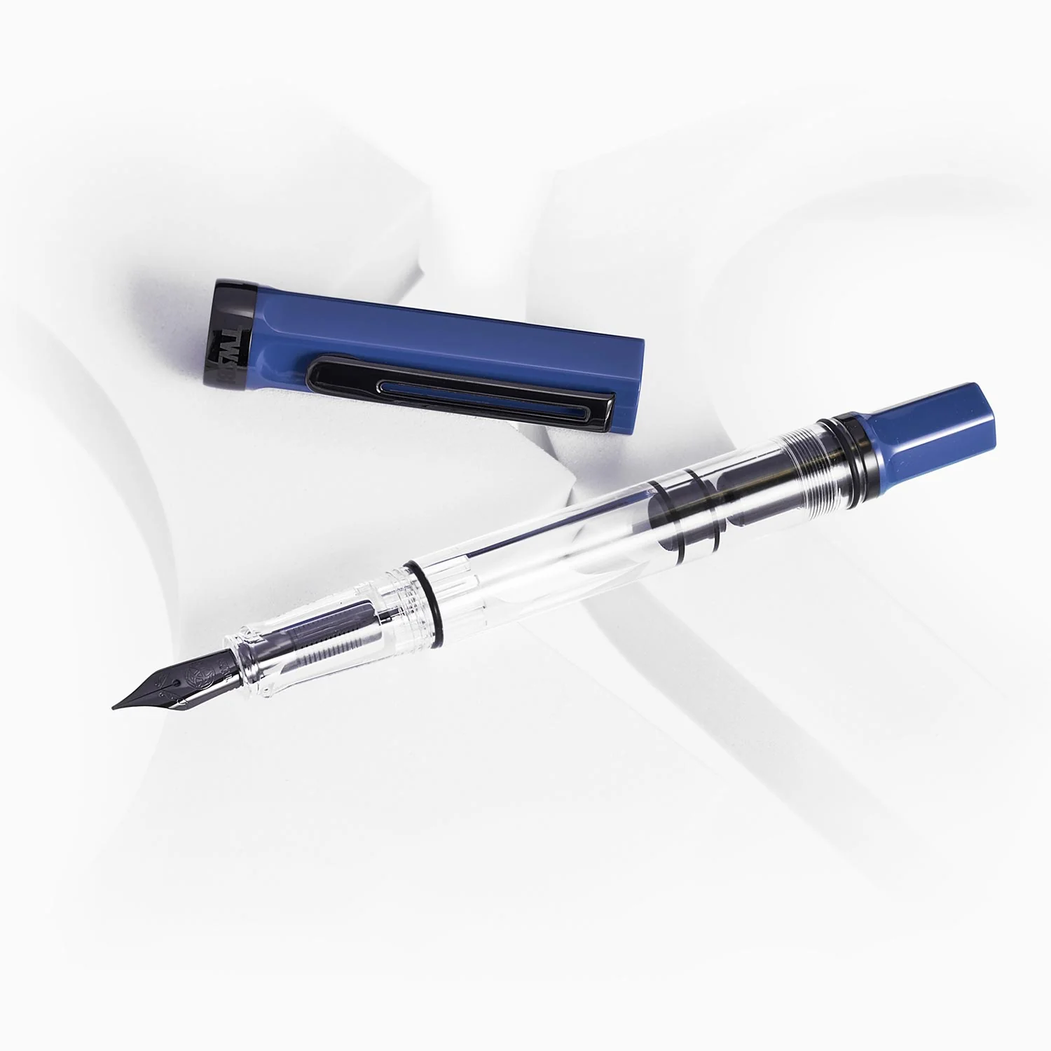 TWSBI Eco Slate Blue with Onyx fountain pen - Image 2